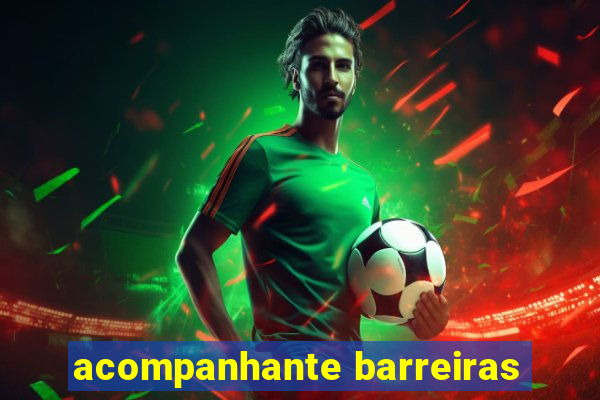 acompanhante barreiras